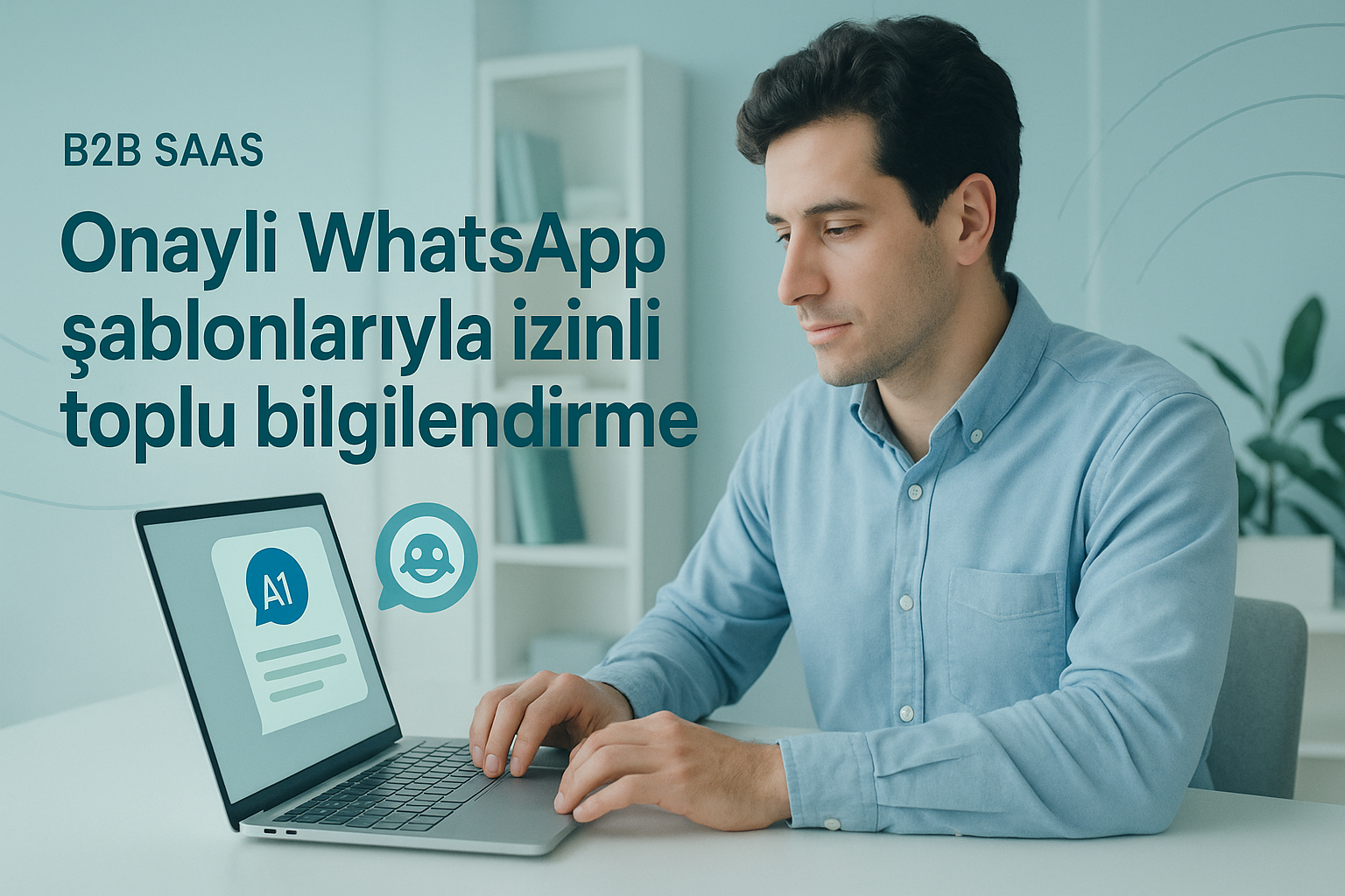 Onaylı WhatsApp şablonlarıyla izinli toplu bilgilendirme (pratik rehber)